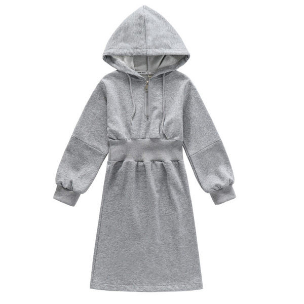 Rochie de toamna cu maneca lunga model nou pentru fete