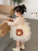 Rochie pentru copii cu maneca lunga, stil printesa