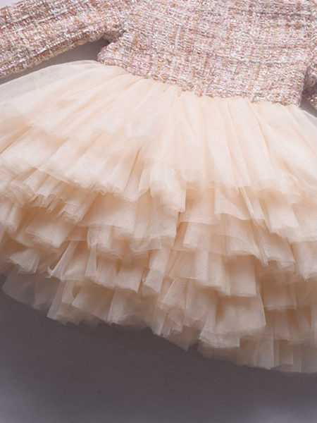 Rochie pentru copii cu maneca lunga, stil printesa