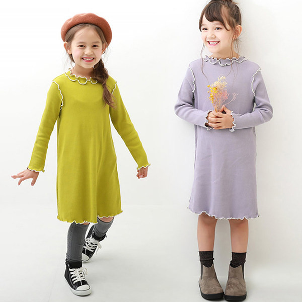 Rochie Copii Primavara Toamna Maneca Lunga pentru Fete