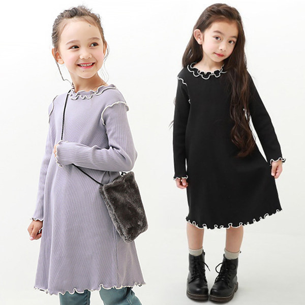 Rochie Copii Primavara Toamna Maneca Lunga pentru Fete