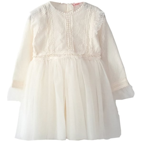 Pikkade varrukatega pitskleit tüdrukule