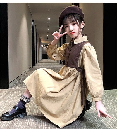 Rochie casual cu guler si nasturi clasici