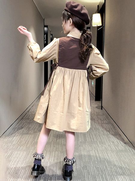 Rochie casual cu guler si nasturi clasici