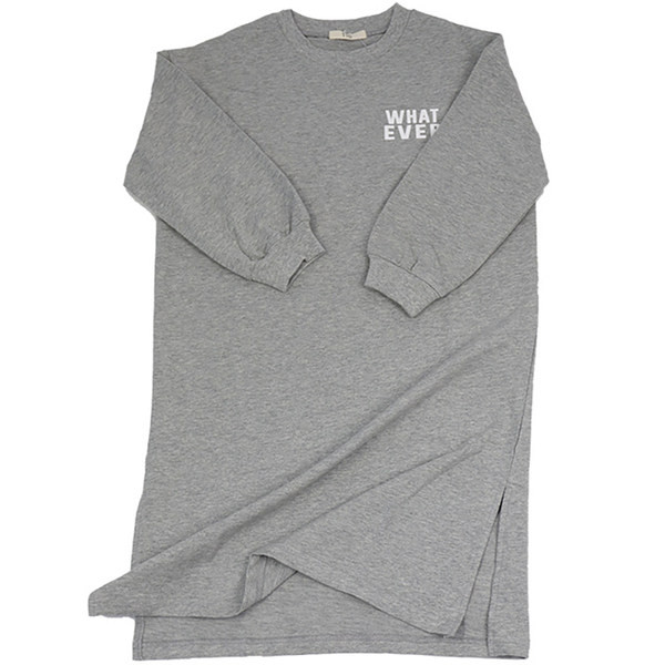 Rochie sport imprimata cu maneca lunga pentru fete