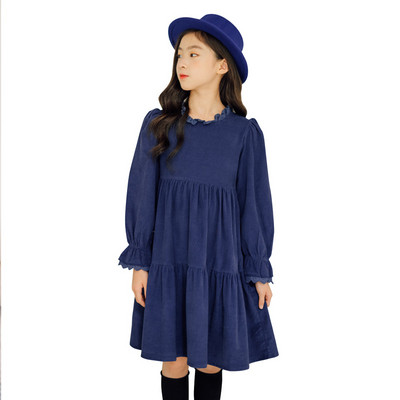 Letisztult modell őszi ruha lányoknak hosszú ujjal