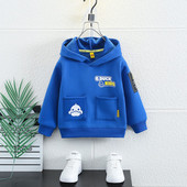 Hanorac pentru copii model nou cu gluga si buzunare pentru baieti