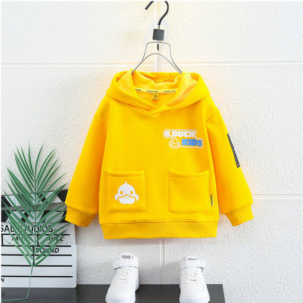 Hanorac pentru copii model nou cu gluga si buzunare pentru baieti