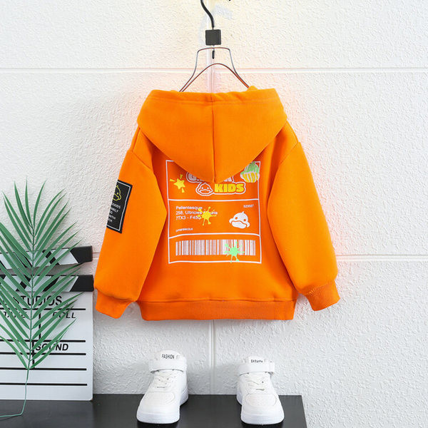 Hanorac pentru copii model nou cu gluga si buzunare pentru baieti