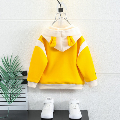 Hanorac pentru copii pentru baieti cu buzunar si gluga