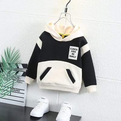 Hanorac pentru copii pentru baieti cu buzunar si gluga