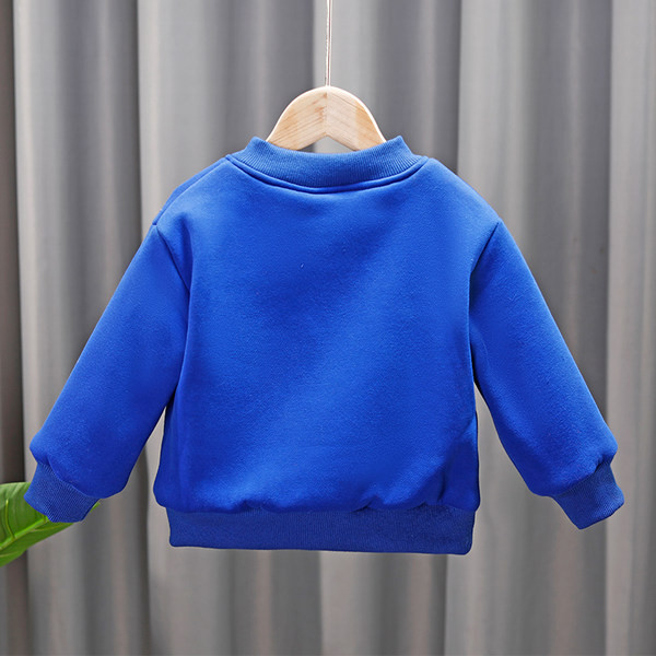 Dječji sweatshirt za dječake s 3D efektom i natpisom