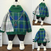 Pulover de toamna cu maneca lunga pentru copii