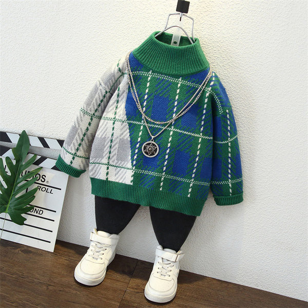 Pulover de toamna cu maneca lunga pentru copii