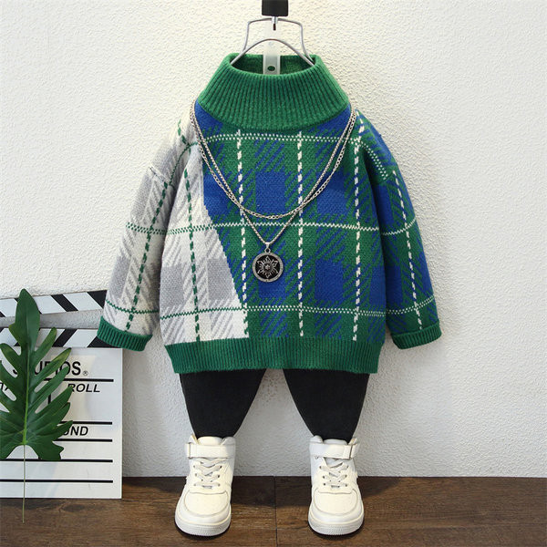 Pulover de toamna cu maneca lunga pentru copii