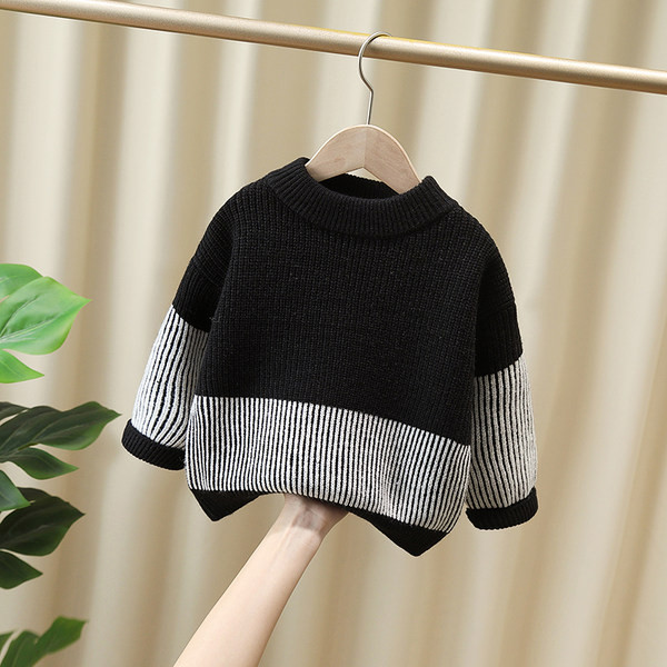 Dječji pulover s O-izrezom za dječake