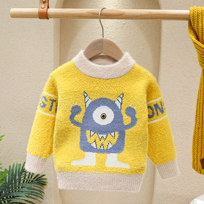 Novi dezen dječjeg džempera s vezom za dječake