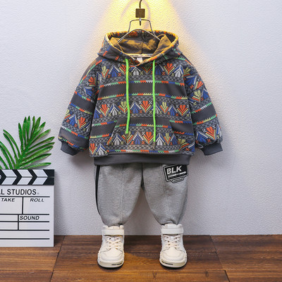 Hanorac pentru copii model nou cu gluga si buzunar pentru baieti