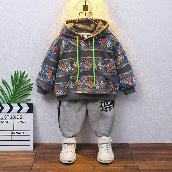 Hanorac pentru copii model nou cu gluga si buzunar pentru baieti