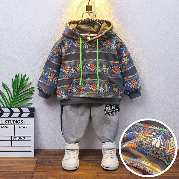 Hanorac pentru copii model nou cu gluga si buzunar pentru baieti