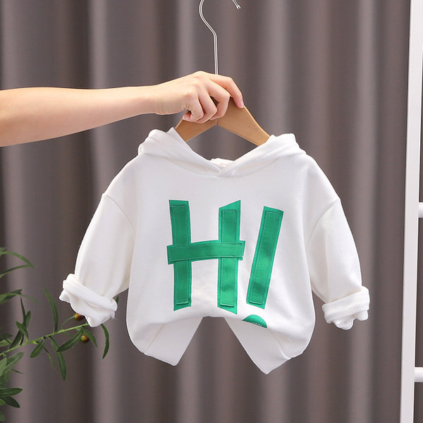 Új modell gyerek pulóver kapucnival - fiúknak