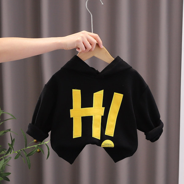 Új modell gyerek pulóver kapucnival - fiúknak