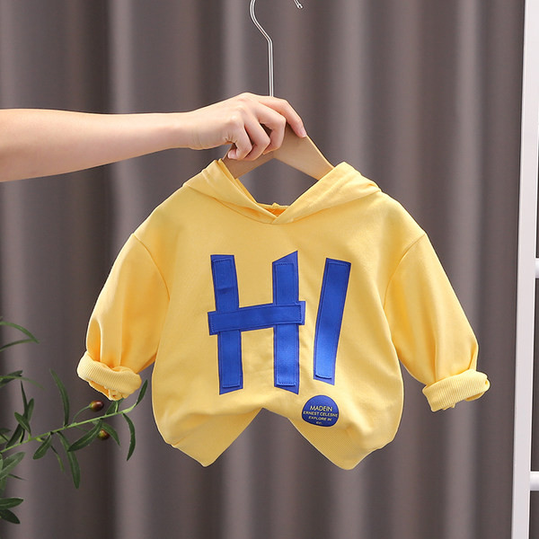 Új modell gyerek pulóver kapucnival - fiúknak