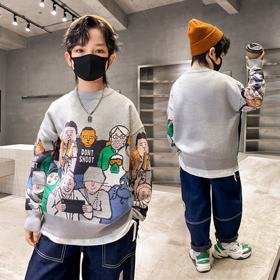 Őszi - téli pulóver fiúknak