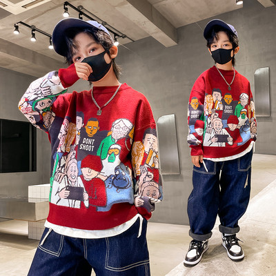 Őszi - téli pulóver fiúknak