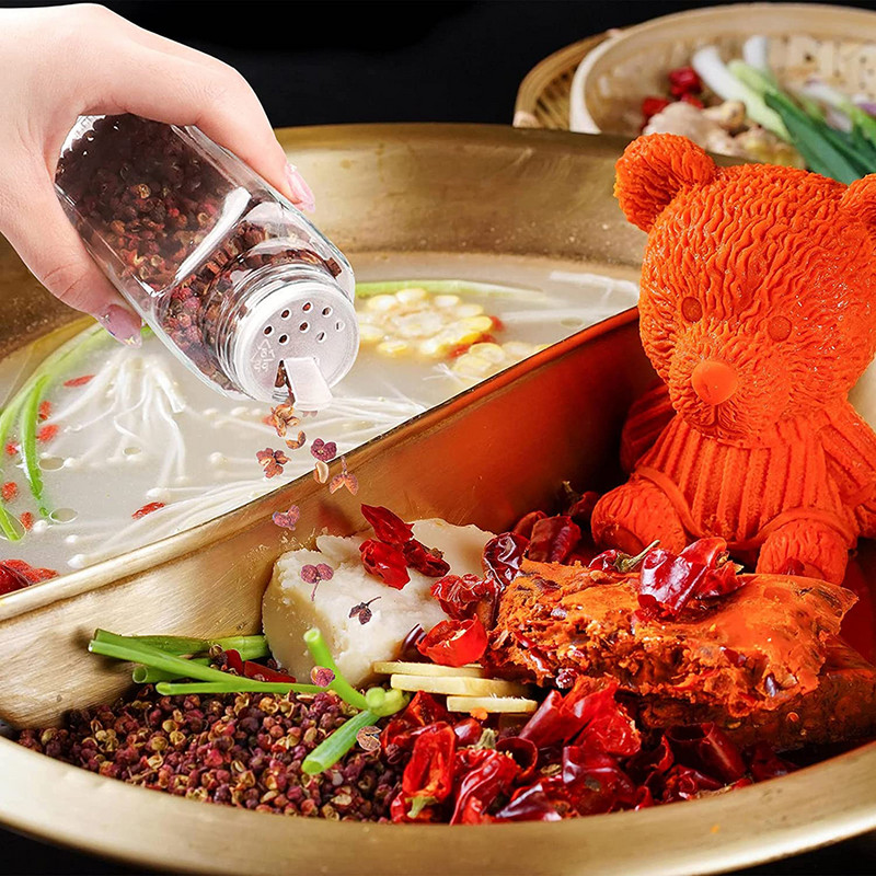 Stiklainiai prieskoniams 12vnt Stiklinis prieskonių tvarkytuvas Virtuvinės druskos ir pipirų plaktuvai su sijojamo purtytuvo dangteliu, lipdukais laikymo talpykla