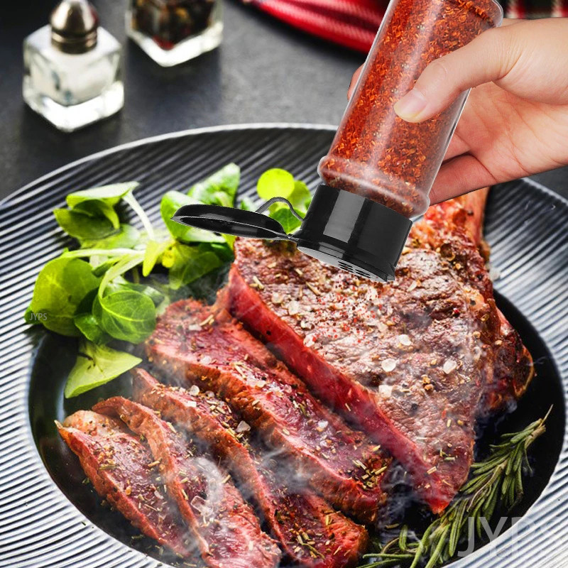 10/20 vnt Indeliai prieskoniams Druskos ir pipirų plaktuvai Prieskonių stiklainis prieskonių organizatorius Plastikas, kuriame nėra BPA, virtuvės cukraus dubuo