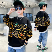 Hanorac de toamna copii pentru baieti cu litere