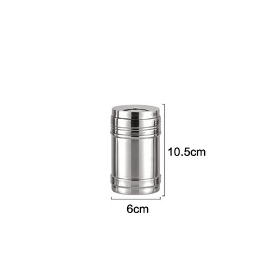 Nerūdijančio plieno virtuvės druskos plaktuvas pipirų maltų kmynų miltelių kepsninės prieskonių indelis prieskonių stiklainis dantų krapštukas buteliukas lipdukas