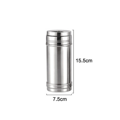 Nerūdijančio plieno virtuvės druskos plaktuvas pipirų maltų kmynų miltelių kepsninės prieskonių indelis prieskonių stiklainis dantų krapštukas buteliukas lipdukas