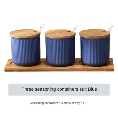 Morandi värviline maitseainepurk Kodumajapidamises kasutatav keraamiline soolapudel Suhkrukauss, õlipudel maitseainepurk Lihtne köögividinate komplekt