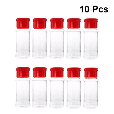 10/12/24 buc. Sticle de condimente din plastic pentru condimente, piper, borcan de sare, condimente, cutie de condimente pentru grătar, unelte pentru condimente.