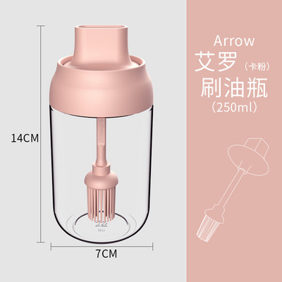 250 ml-es Fűszerüveg kupak Lezárt Cruet Fűszeres Fűszeres tégelyek Fedős Kanál fűszerekhez Borspalackok Sószórók Konyhai tároló