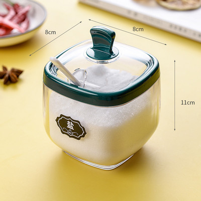 Cutie de condimente de glutamat monosodic de sare de lux Sarer de sare de lux Set de combinație de condimente cutie de condimente