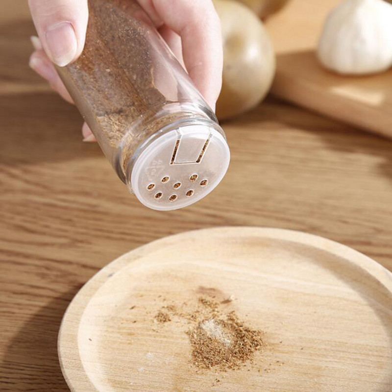 Borcane de sticlă pentru condimente Container cu etichete Autocolante Sticla de condimente pentru grătar Gatit piper sare Sticle de depozitare