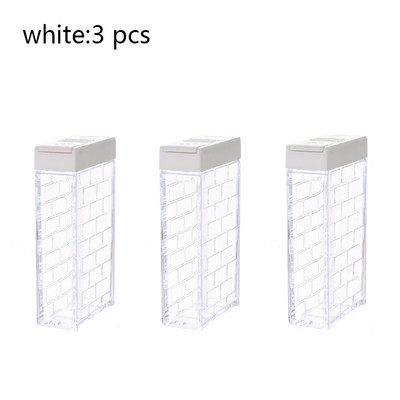 Set borcan transparent pentru condimente Sticla de condimente de sare și piper Capac colorat Recipient de depozitare pentru condimente de bucătărie