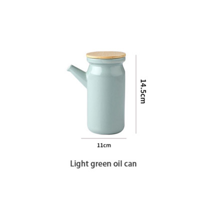 Suport pentru condimente din ceramică nordică Saliera Piper Oțet Sticlă de ulei Zahăr Chili Cutie Condimente Condimente Set Borcane de depozitare Bucătărie de acasă