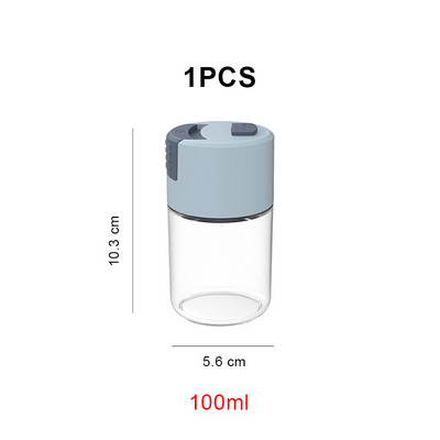 0,5 g adagoló só üveg fűszersó tégely tengeri sótartó adagoló palack Mennyiségi fűszerezés steak BBQ otthoni grillezéshez
