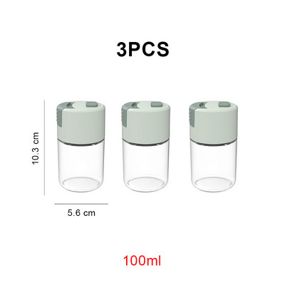 0,5 g adagoló só üveg fűszersó tégely tengeri sótartó adagoló palack Mennyiségi fűszerezés steak BBQ otthoni grillezéshez
