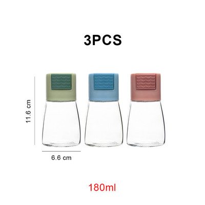 0,5 g adagoló só üveg fűszersó tégely tengeri sótartó adagoló palack Mennyiségi fűszerezés steak BBQ otthoni grillezéshez