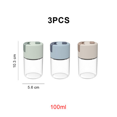 0,5 g adagoló só üveg fűszersó tégely tengeri sótartó adagoló palack Mennyiségi fűszerezés steak BBQ otthoni grillezéshez