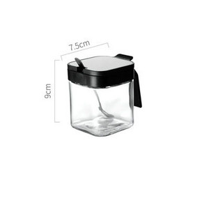 Cutie de condimente Combinație Borcan de condimente Sticlă Salină MSG Menaj Bucătărie Cutie de depozitare Cereale uscate Rezervor Sticle de ulei Set gadget