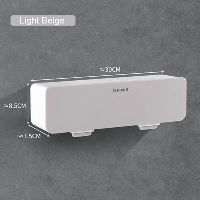 Virtuvė prie sienos tvirtinama prieskonių dėžutė Druskos pipirų prieskonių lentynėlė Standartinis virtuvės dubenėlio tvirtinimo rinkinys Prieskonių dėžutės organizatorius