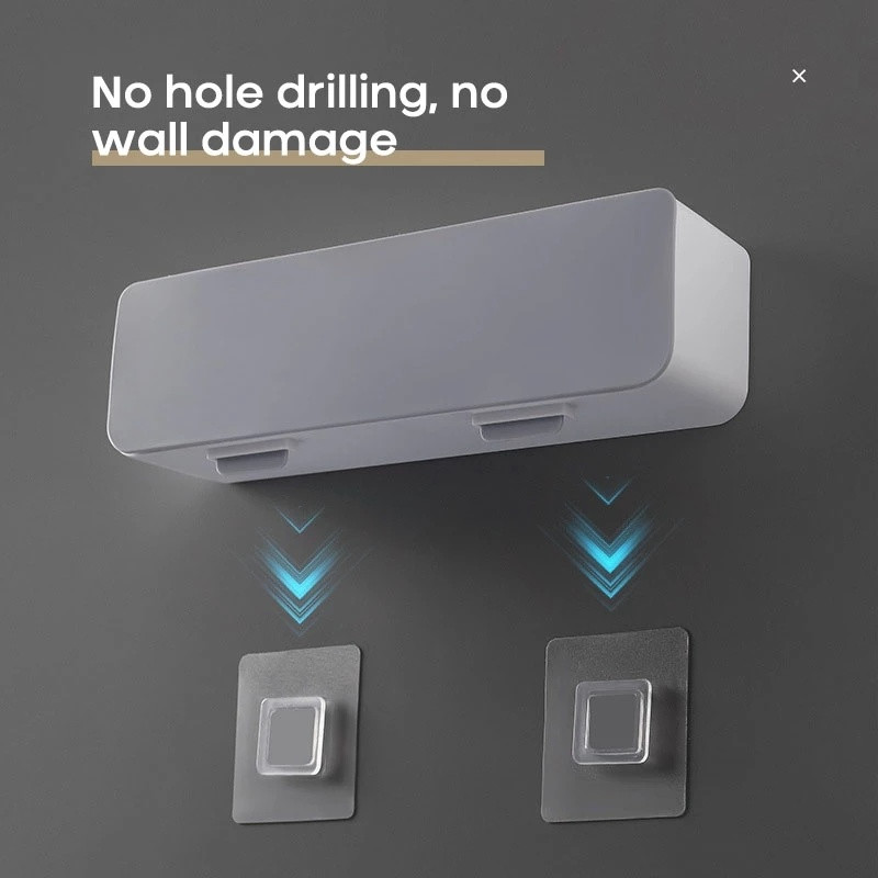 Virtuvė prie sienos tvirtinama prieskonių dėžutė Druskos pipirų prieskonių lentynėlė Standartinis virtuvės dubenėlio tvirtinimo rinkinys Prieskonių dėžutės organizatorius