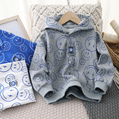 Paprastas vaikiškas megztinis berniukams