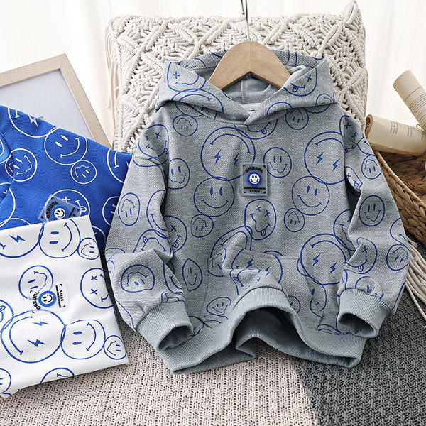 Paprastas vaikiškas megztinis berniukams